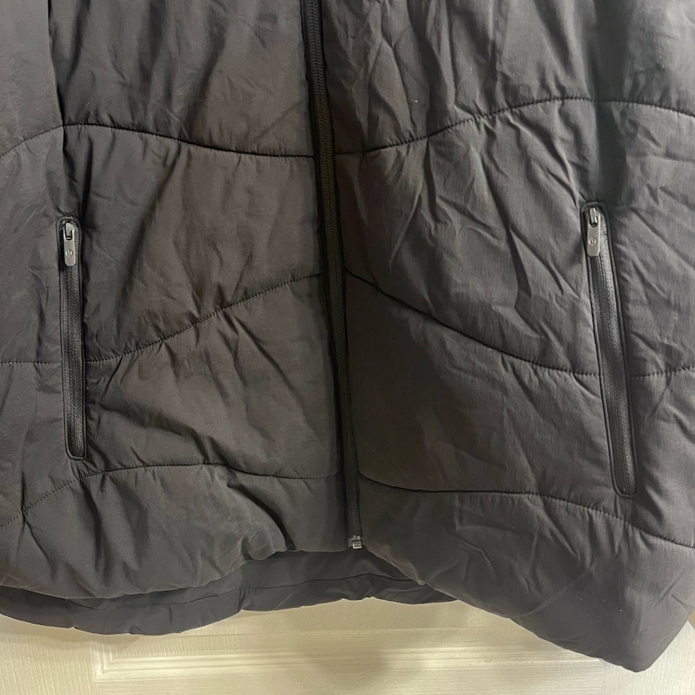 NWOT Lululemon Wave-Quilt Insulated Jacket Size 10 - Black - Picture 7 of 11